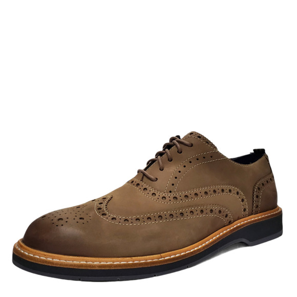 Cole Haan Mens Morris Wingtip Oxford Brown Leather main image 5